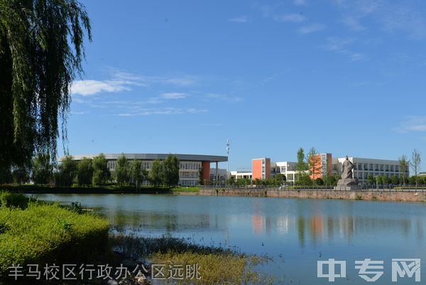四川水利职业技术学院羊马校区行政办公区远眺