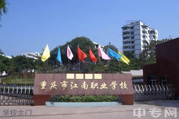 重庆江南职业学校学校大门