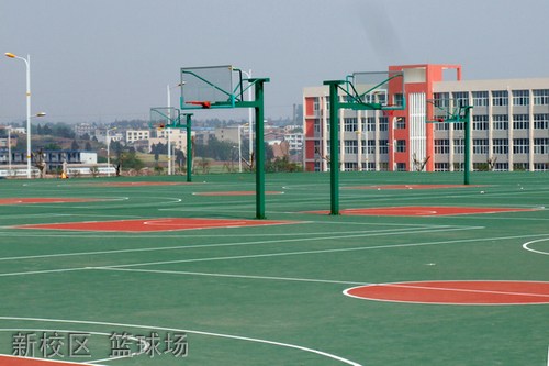 内江职业技术学院(中专部)新校区 篮球场