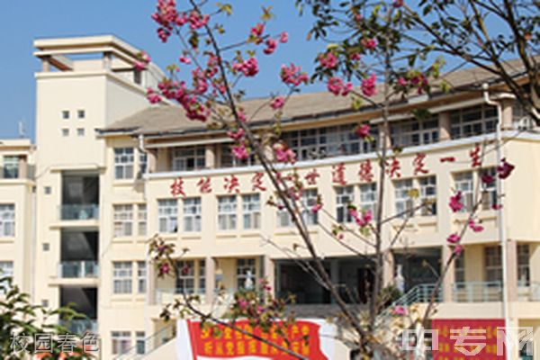 云南新兴职业学院（五年制）校园春色