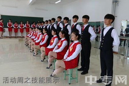 宁强县职业高级中学活动周之技能展示