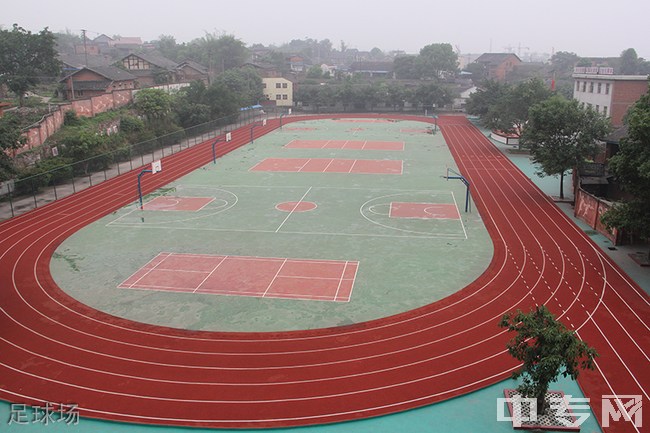 自贡市电子信息职业技术学校足球场