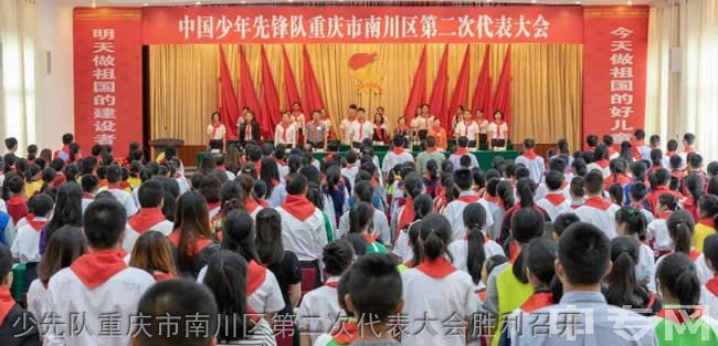 重庆市南川区第三中学校[普高]少先队重庆市南川区第二次代表大会胜利召开