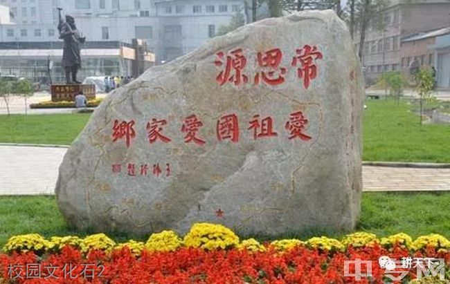 山西省忻州市原平农业学校校园文化石2