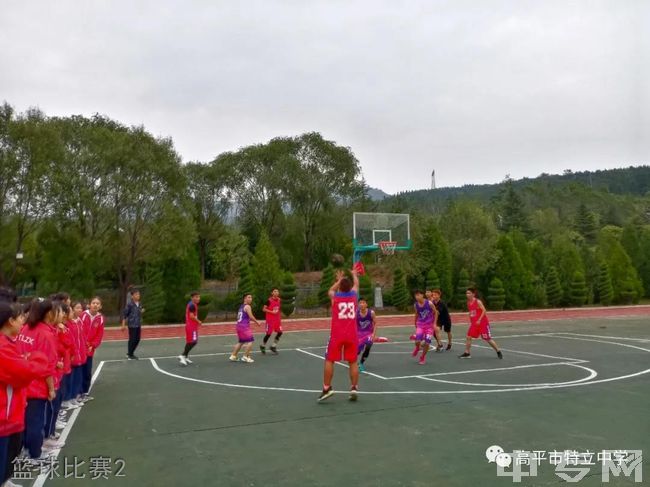 高平市特立中学[普高]篮球比赛2