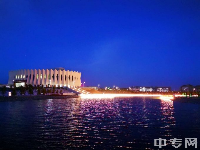 甘肃能源化工职业学院（中专部）夜景