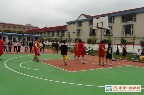 成都中医药大学附属医院针灸学校-龙泉校区-篮球场