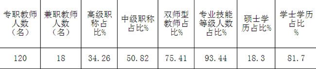 陕西电子信息学校师资力量