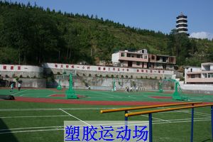 镇安县职业高级中学塑胶运动场