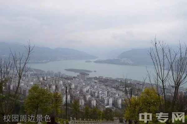 绥江县职业高级中学-校园周边景色