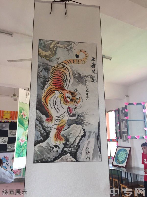 渭南市蓓蕾幼儿师范学校-绘画展示