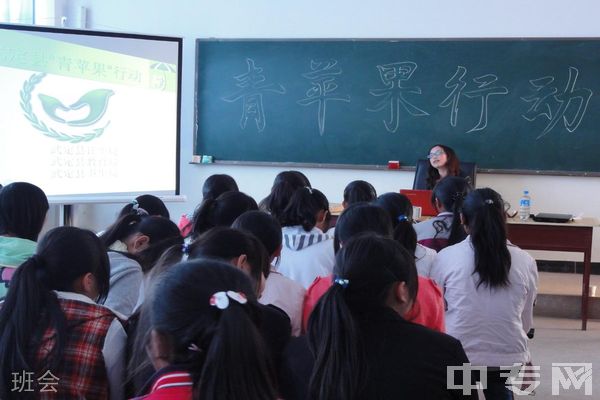 武定县职业高级中学-班会