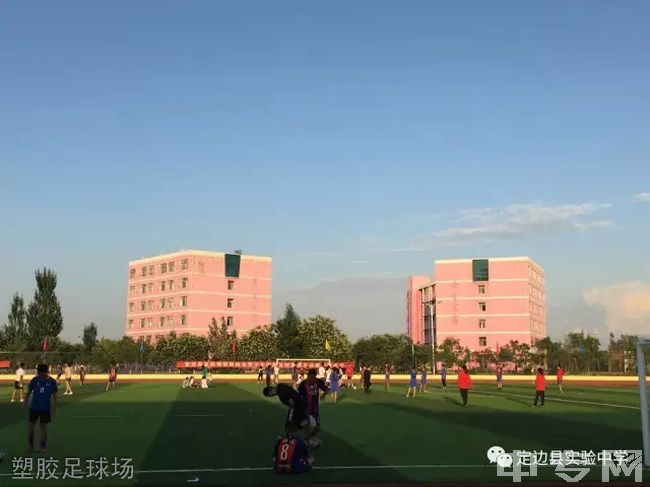 定边县职业教育中心(定边实验中学)-塑胶足球场