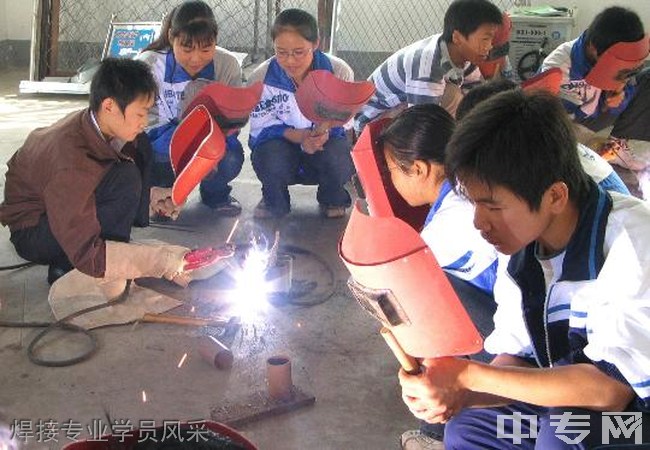 渭南市志丹职业学校-焊接专业学员风采