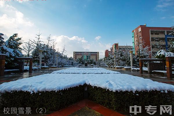 重庆南川隆化职业中学校（南川职业教育中心）-校园雪景（2）