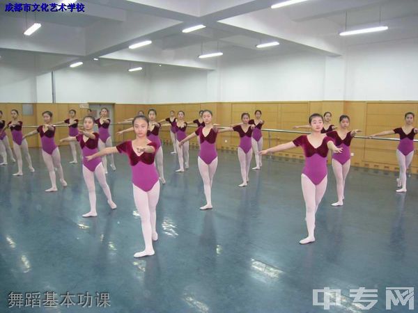 成都市文化艺术学校舞蹈基本功课
