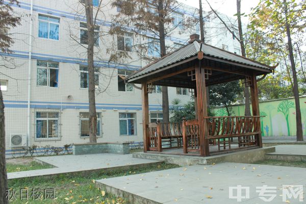 成都市洞子口职业高级中学校(成都四十四中学)-秋日校园