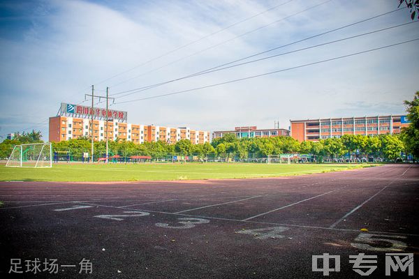 四川电脑学院-足球场一角