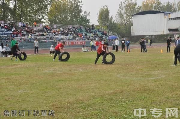 四川省绵竹市职业中专学校-角鹰初下秋草稀