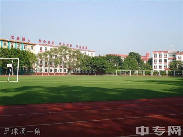 德阳安装技师学院 -足球场一角