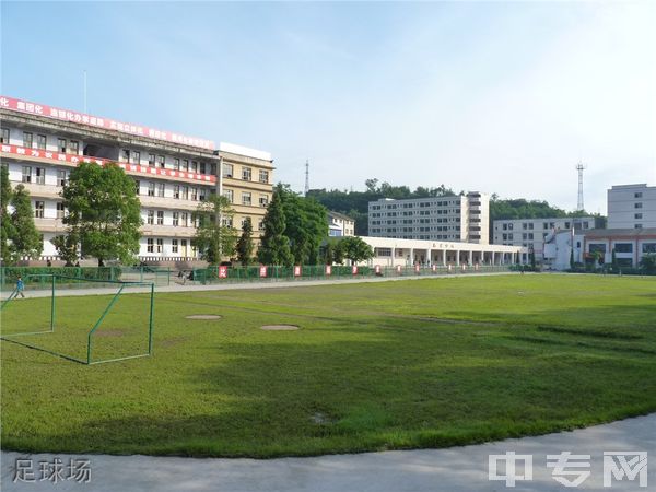 岳池县职业技术学校-足球场