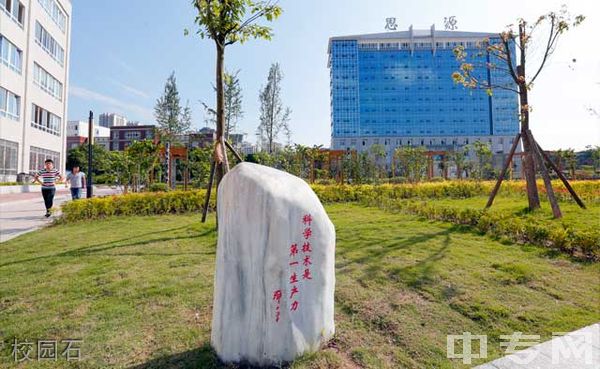 广安技师学院-校园石