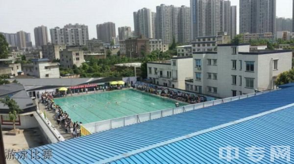 乐山市欣欣艺术职业学校-游泳比赛