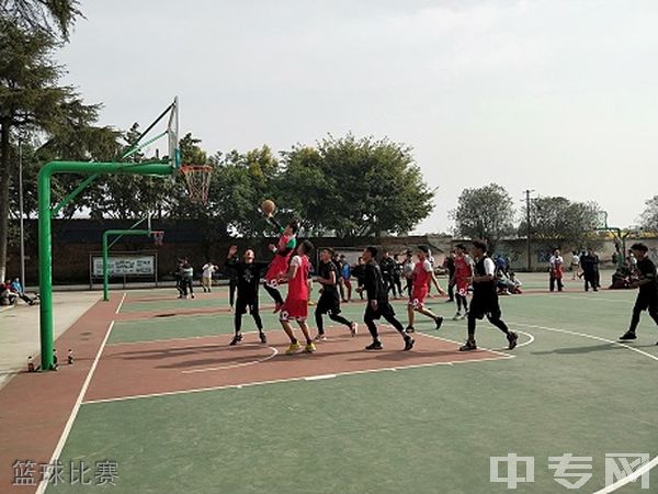 眉山工程技师学院(中国水电七局高级技工学校)-篮球比赛