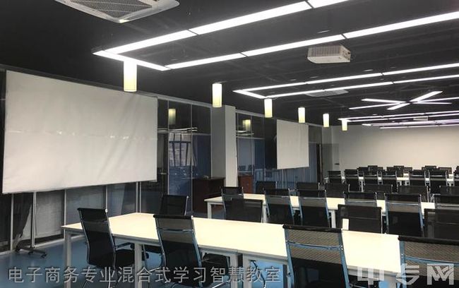 重庆电子工程职业学院电子商务专业混合式学习智慧教室