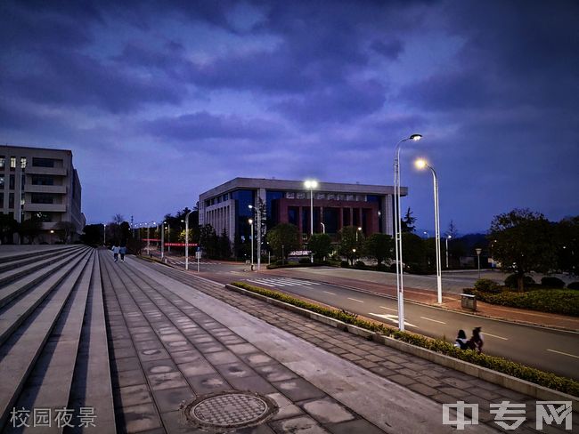 黔南民族医学高等专科学校[专科]-校园夜景