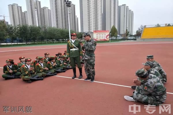 陕西邮电职业技术学院[专科]-军训风貌