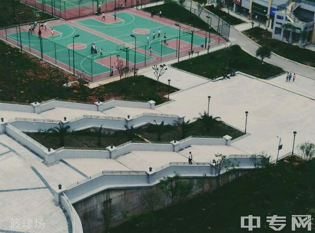 四川护理职业学院篮球场