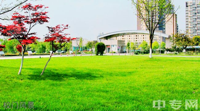 成都七中实验学校[普高]-校门风景