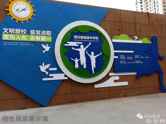 四川省纳溪中学师生风采展示墙