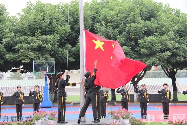 树德中学博瑞实验学校[普高]-升旗仪式