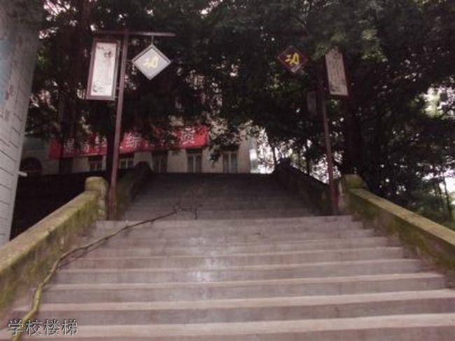资阳伍隍中学[普高]-学校楼梯