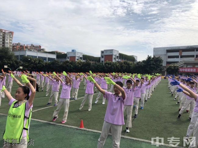 成都高新实验中学[普高]-排舞表演