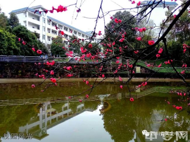 四川省天全县中学[普高]-校园风光