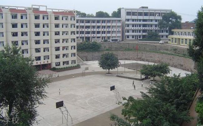 蓬安县周口中学[普高]-学校