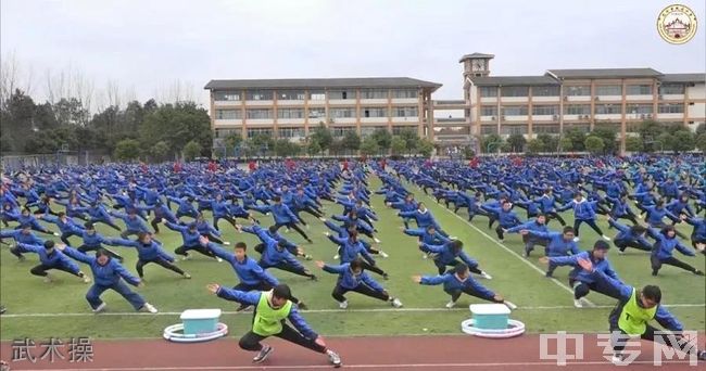 青白江城厢中学[普高]-武术操