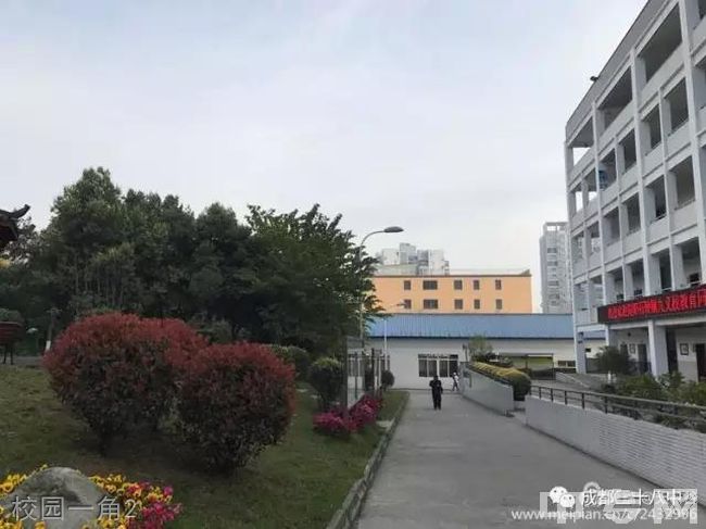 成都市第三十八中学校[普高]-校园一角2