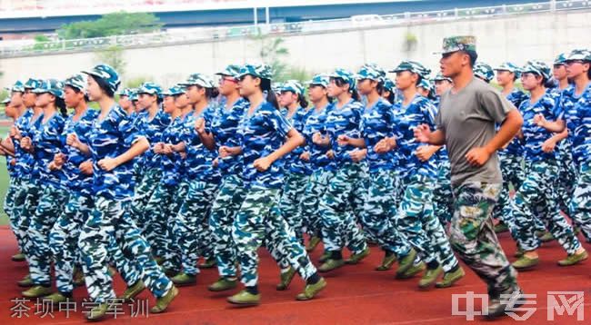 恩阳区茶坝中学[普高]-茶坝中学军训