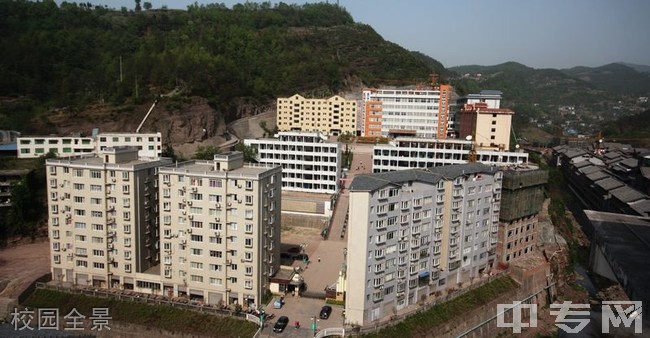 朝阳中学校园全景