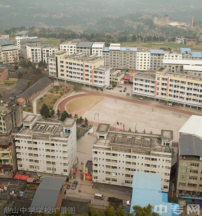 巴中鼎山中学[普高]-鼎山中学学校旷景图