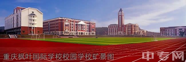 重庆枫叶国际学校校园学校矿景图