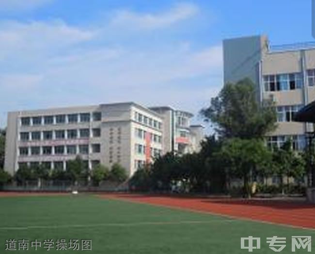 重庆市南川道南中学校[普高]-道南中学操场图