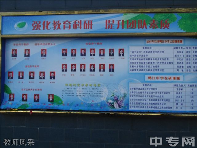 重庆市武隆区鸭江中学校[普高]-教师风采