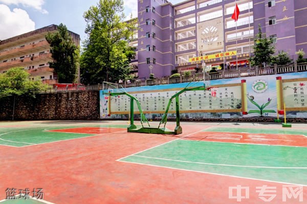 凤冈县第一中学[普高]-篮球场