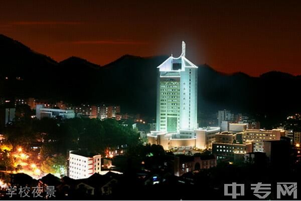 ☆重庆邮电大学继续教育学院-学校夜景