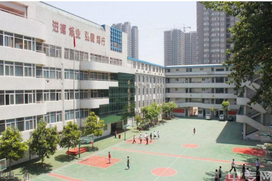 西安市西光中学[普高]-校园一角.